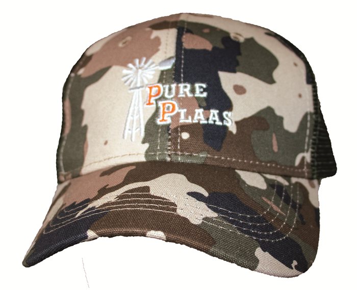 Pure Plaas camo cap